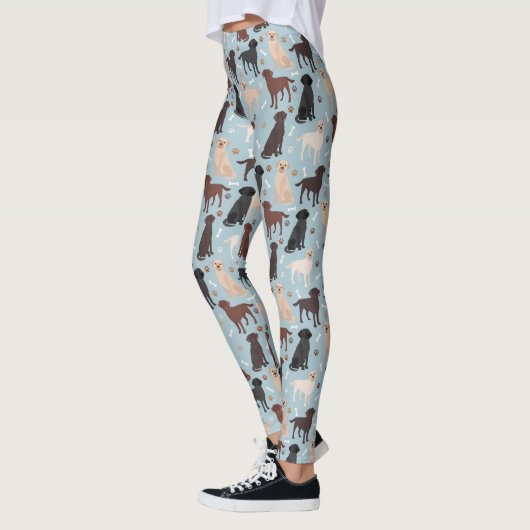 Labrador Retriever Paws en Botten Leggings (Links)