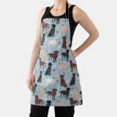 Labrador Retriever Paws en Botten Schort (Insitu)