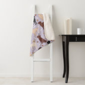 Labrador Retriever Paws en Botten Sherpa Blanket Deken (In situ)