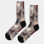 Labrador Retriever Paws en Botten Socks Sokken (Links)
