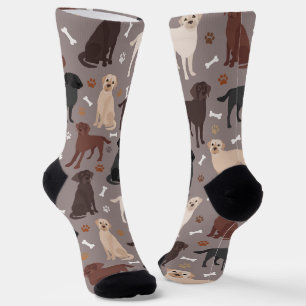Labrador Retriever Paws en Botten Socks Sokken