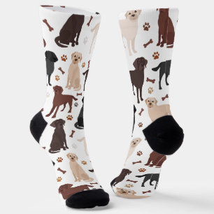 Labrador Retriever Paws en Botten Socks Sokken