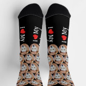 Labrador Retriever Personaliseer Hondenliefhebber  Sokken (Top)