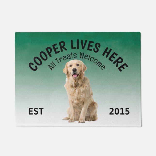 Labrador Retriever Persoonlijk Hondenliefhebber Do Deurmat (Voorkant)