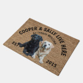 Labrador Retriever Persoonlijk Hondenliefhebber Do Deurmat (Schuin)