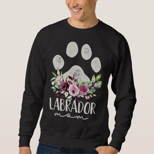 Labrador Retriever Pet Dog Mama Lab mama Trui (Voorkant)