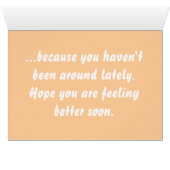 Labrador Retriever Photo Get Well Sjabloon (Binenzijde Horizontaal (Onderkant))