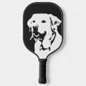 Labrador Retriever Pickleball Paddle (Achterkant)
