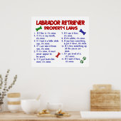 LABRADOR RETRIEVER PL2 POSTER (Keuken)