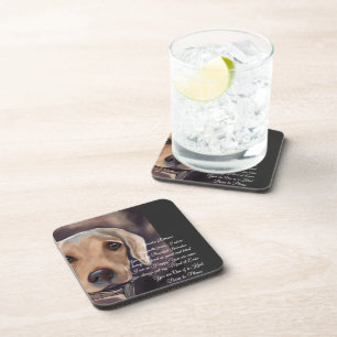 Labrador Retriever Poëzie Bier Onderzetter