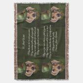 Labrador Retriever Poëzie Deken (Voorkant Verticaal)