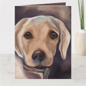 LABRADOR RETRIEVER POËZIE  KAART (Voorkant)