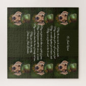 Labrador Retriever Poëzie  Legpuzzel (Horizontaal)