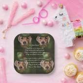 Labrador Retriever Poëzie Papieren Bordje (Feest)