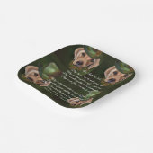 Labrador Retriever Poëzie Papieren Bordje (Gebogen)