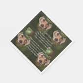 Labrador Retriever Poëzie  Servet (Hoek)