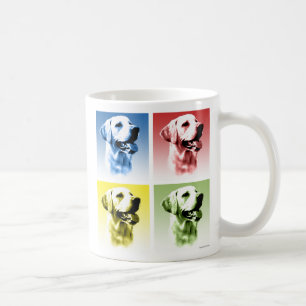 Labrador Retriever Pop Art Koffiemok