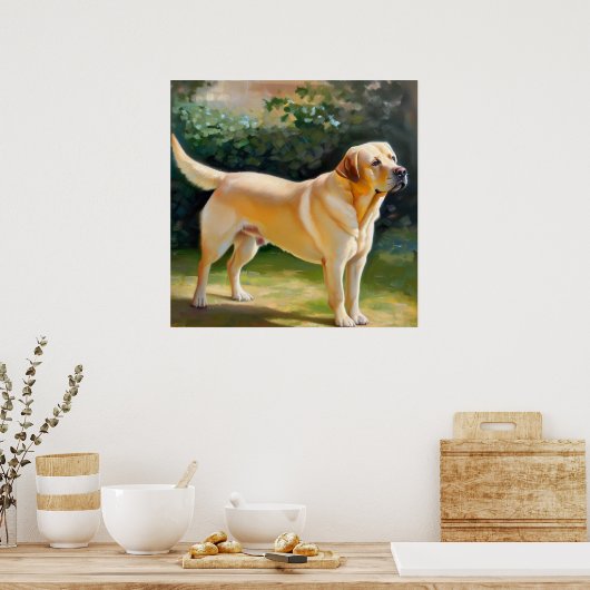Labrador Retriever Poster (Keuken)