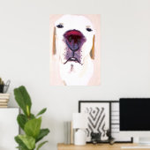 Labrador Retriever Poster (Thuiskantoor)