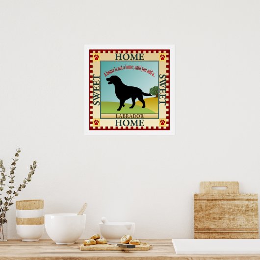 Labrador Retriever Poster (Keuken)
