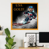 LABRADOR RETRIEVER  POSTER (Thuiskantoor)