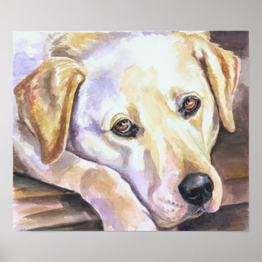 Labrador Retriever Print (Voorkant)