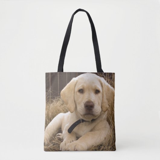 Labrador Retriever pup Tote Bag (Voorkant)
