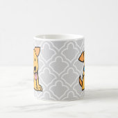 Labrador Retriever puppy dog zit gouden schattige  Koffiemok (Center)