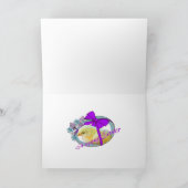 Labrador Retriever Puppy (Easter Egg Hunt) Feestdagen Kaart (Binnen)