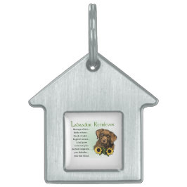 Labrador Retriever Puppy Heritage Giften Huisdieren Naamplaatje