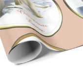 Labrador Retriever Puppy Kerstmis Cadeaupapier (Rol Hoek)