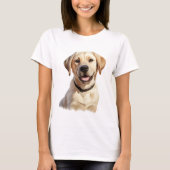 Labrador Retriever Puppy Liefde T-shirt (Voorkant)