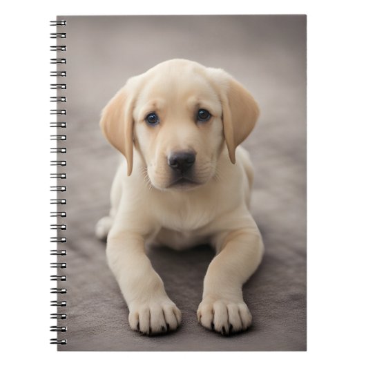 Labrador Retriever Puppy Notitieboek (Voorkant)