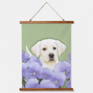 Labrador Retriever Puppy Painting Original Dog Art Hangend Wandkleed