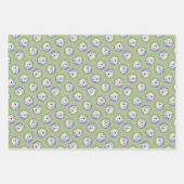 Labrador Retriever Puppy Schilderij Gele Hond Art Inpakpapier Vel (Voorkant 3)