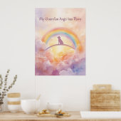 Labrador Retriever Rainbow Bridge Memorial Art Poster (Keuken)