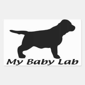 Labrador Retriever Rechthoekige Sticker