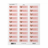 Labrador Retriever Retouradreslabels Etiket (Full Sheet)
