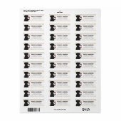 Labrador Retriever Retouradreslabels Etiket (Full Sheet)