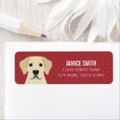 Labrador Retriever Return Address Labels (Insitu)