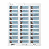 Labrador Retriever Return Address Labels (Full Sheet)
