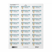 Labrador Retriever Return Address Labels (Full Sheet)