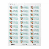 Labrador Retriever Return Address Labels (Full Sheet)