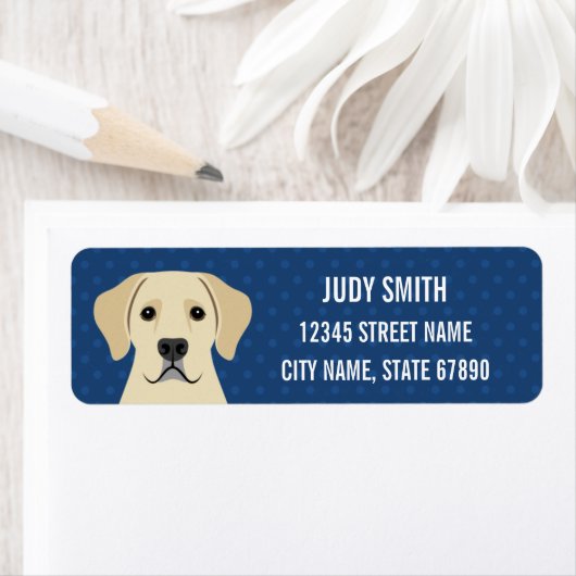 Labrador Retriever Return Address Labels (Insitu)