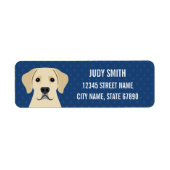 Labrador Retriever Return Address Labels (Voorkant)