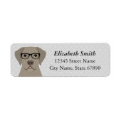 Labrador Retriever Return Address Labels (Voorkant)