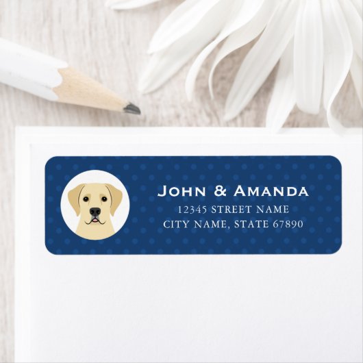 Labrador Retriever Return Address Labels (Insitu)