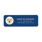 Labrador Retriever Return Address Labels (Voorkant)