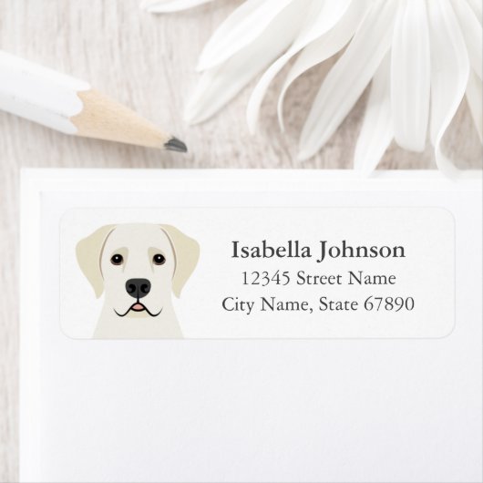 Labrador Retriever Return Address Labels (Insitu)