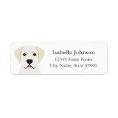 Labrador Retriever Return Address Labels (Voorkant)